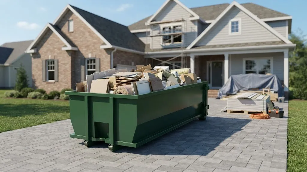 20 yard dumpster rental from our Schenectady fleet